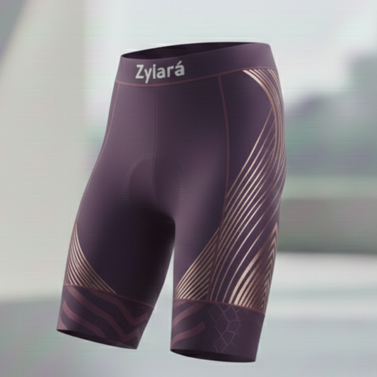Zylará Velocity aerodynamic cycling shorts side view
